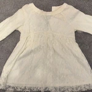Zara lace baby girl dress